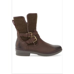 UGG Simmens Waterproof Leather Boots | Brown in 7.5